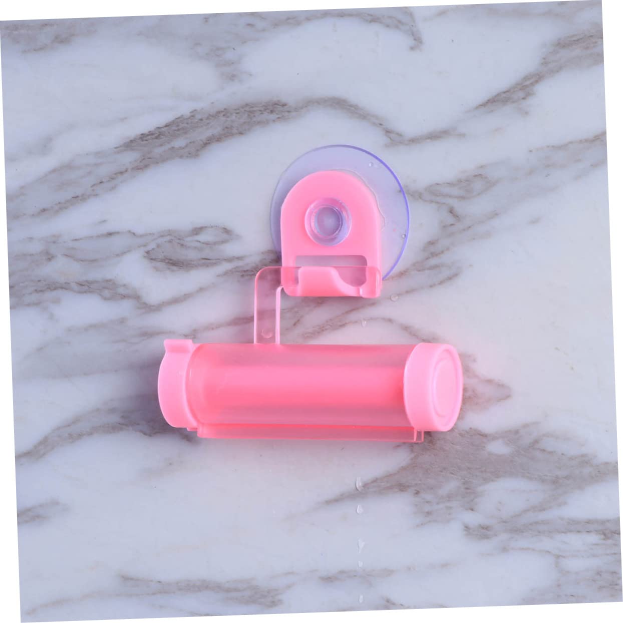 NOLITOY Squeeze Toothpaste Device Wall Mount Long-Lasting Sucker Toothpaste Dispenser Rolling Tube Squeezer