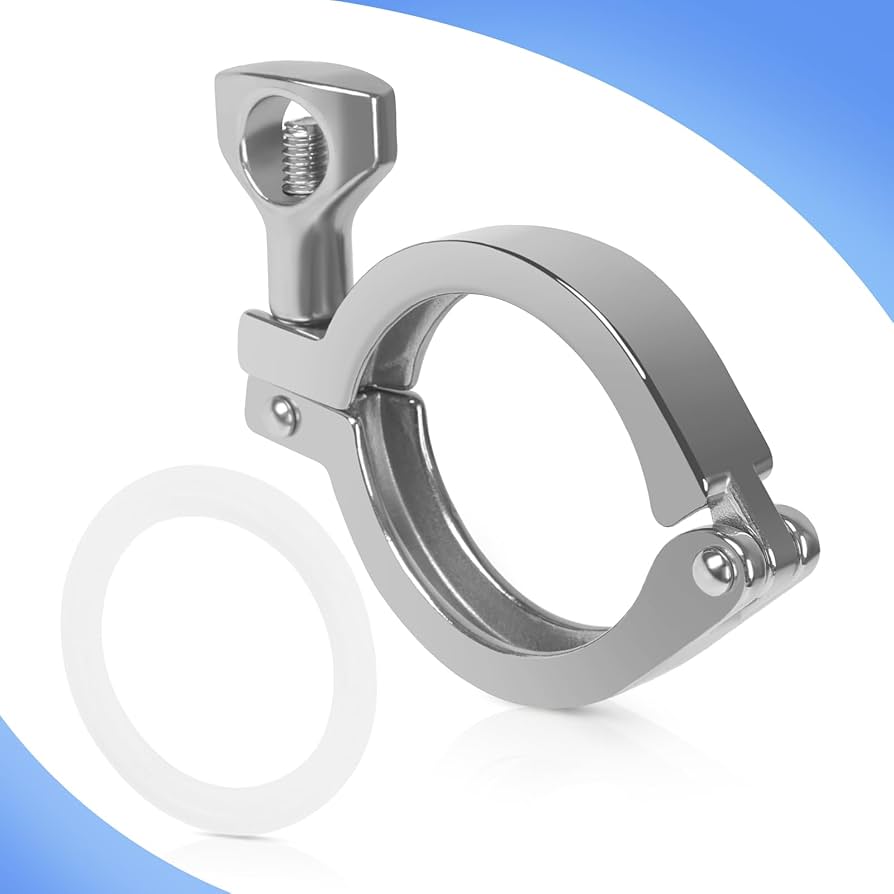 小物 T's mom JMCOLMT Tri Clamp 5 Pcs Single Pin Heavy Duty with Wing Nut