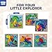 TOY Life Wooden Puzzles for Toddlers 2-4, 6 Pack Dinosaurs Puzzles for Toddler 1-3, Kids Montessori Toys for 1 2 3 Year Old, Educational Toys for Boys Girls Age 2 3 4 5, Baby Learning Toy Gifts