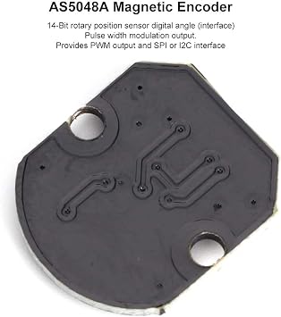 AS5048A 14-Bit Position Sensor Digital Angle Encoder with PWM Output, Module for Shaft Applications, Suitable for Absolute Angle Measurement