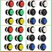 Produktbild RUNCCI-YUN 24-Pack spst-drucktastenschalter, momentary mini push button schalter,AC 250V / 3A AC125V / 6A Keine Verriegelung federnd drucktastenschalter