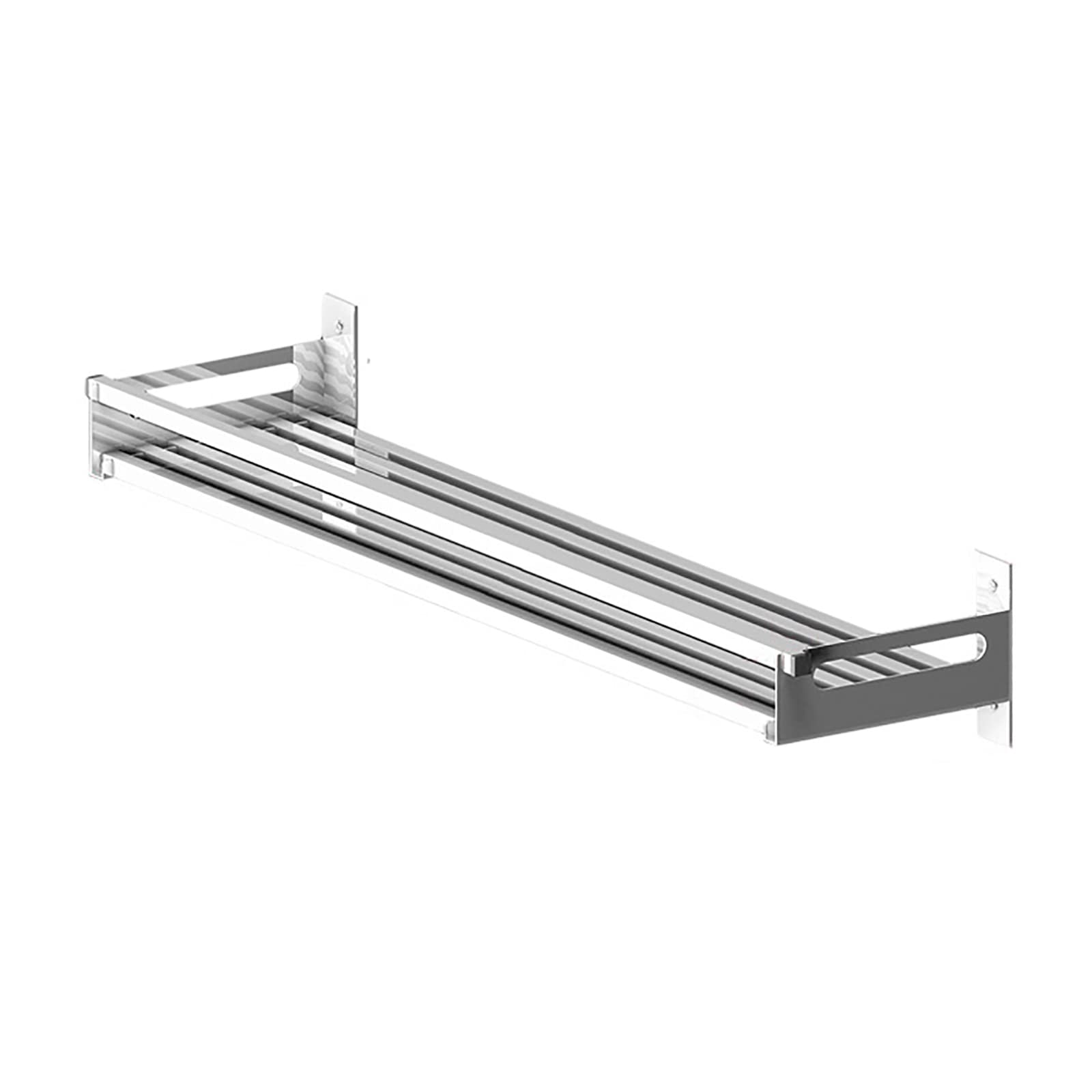 GTHTUHFD 304 Stainless Steel Wall Mount Spice Rack Nizer For Kitchen Storage Hanging Shelf For Spices And Condiments