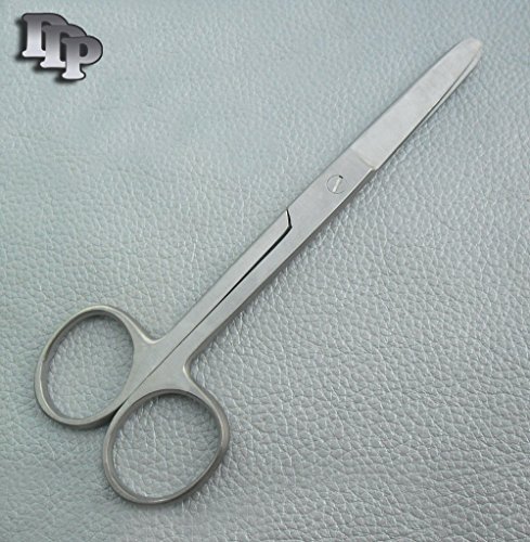 MDW1196 - Medical World, Inc Curved Ostomy Scissor with Blunt Tip, 4-1/2