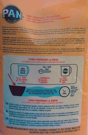 Harina PAN Pre-Cooked Yellow Maize Meal - 1kg