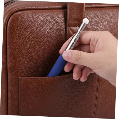 FRCOLOR 4pcs Handheld Retractable Teacher Pointer Stick for Classroom Presentations, Portable Stainless Steel Presenter Pointer with Adjustable Length for Chalkboard and Blackboard Use - Image 6