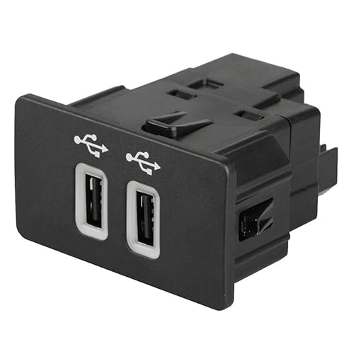 HC3Z-19A387-B Módulo de interfaz USB doble, módulo de concentrador de interfaz USB para Ford F-150 F-250 F-350 F-450 F-550 Super Duty 2017 Lincoln