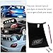 PQYRACING 2PCS Spoiler Wing Stabilizer Compatible with Subaru STI 04-07 Spoiler Wing Stiffi Support Rally with PQY Logo