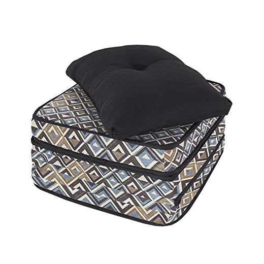 Puff Colchonete Dobrável/Sofa 3 em 1 + Travesseiro Solteiro BF Colchões