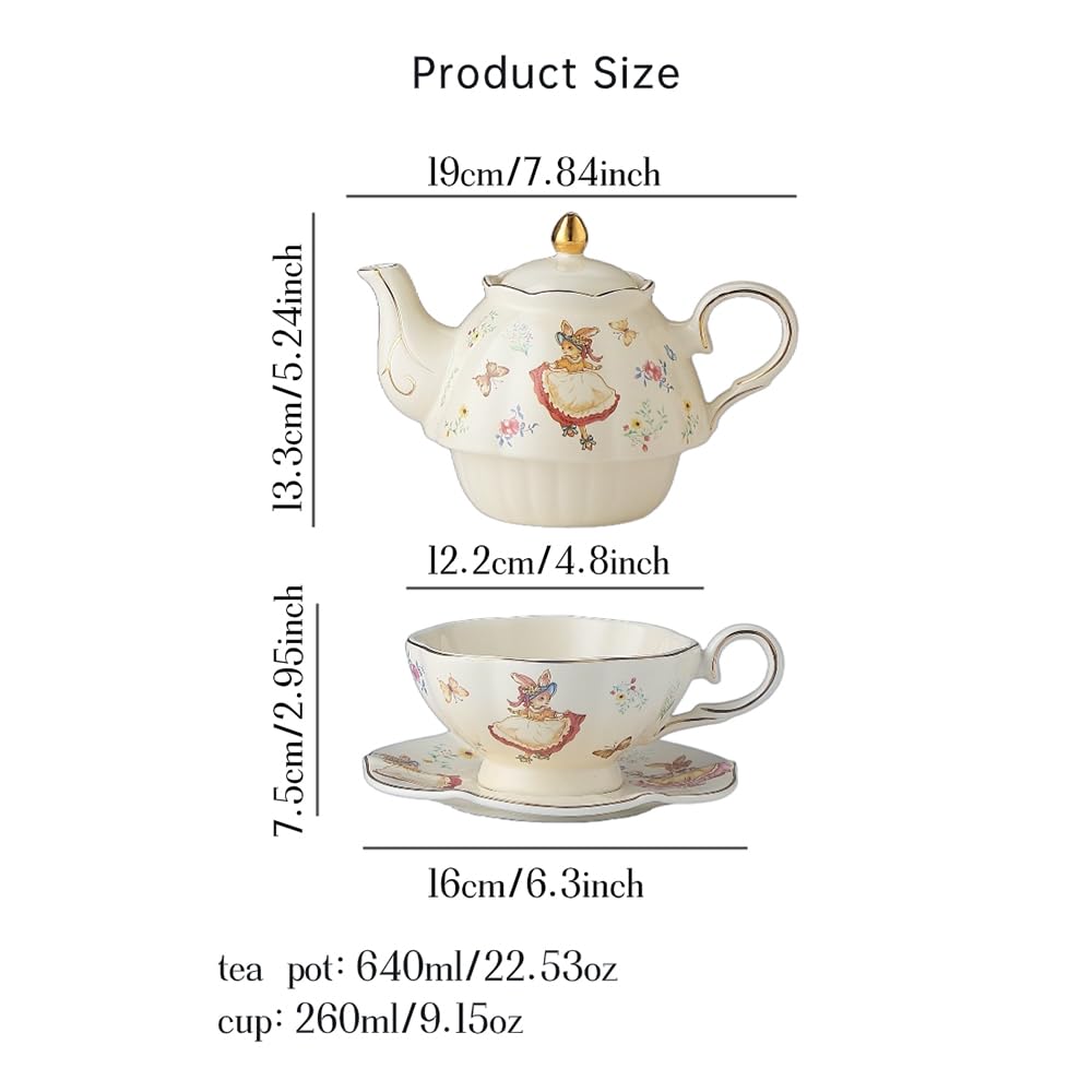 （Peninsula H）Teapot＆Cup with lid＆Saucer Amazon.com | Domini Teapot cup combo,Teapot and Teacup for One,Tea