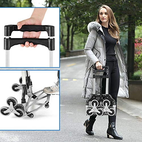 Carretilla plegable convertible para escaleras 2 en 1 miniatura 6