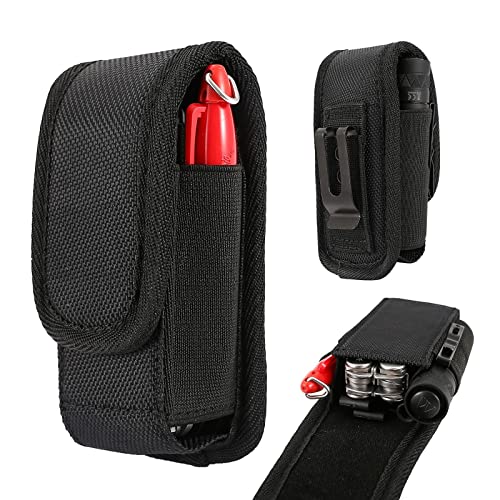 Multitool Sheath, EDC Pouch, EDC Belt Organizer for Pen/Flashlight/Folding Knife, Knife Sheath Compatible with Wave Surge Raptor, Tactical Pocket Knife Holder, Belt Pouches for Men