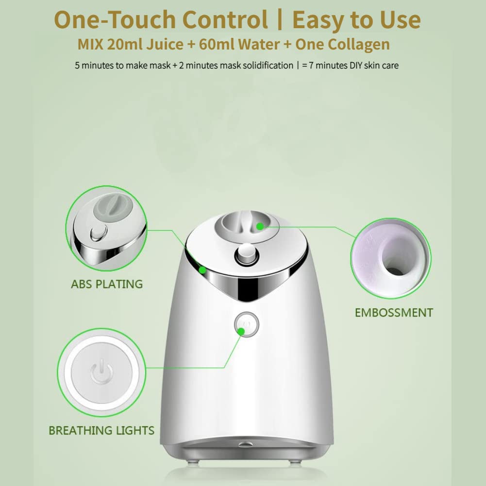Máquina para Hacer Mascarillas Faciales, Máquina para Hacer Mascarillas de Frutas y Verduras de Bricolaje, Máquina Automática Multifunción