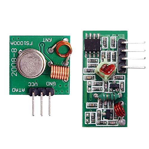 Preisvergleich Produktbild JIANGNANCHUN DIY 433MHz Wireless Transmitter + Empfangsmodul Superre Generation