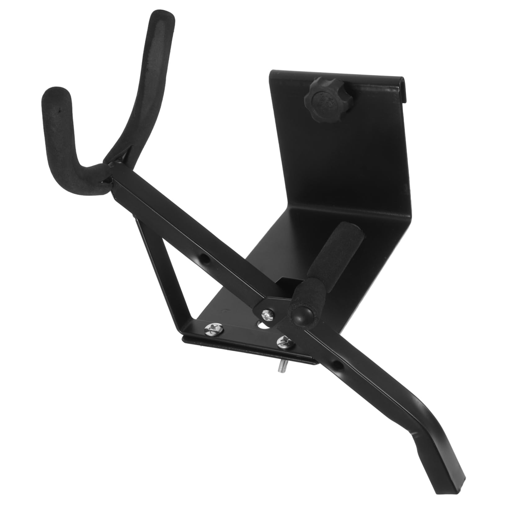 Totority Saxophone Wall Mount Rack Stand Sax Hanger Metal Saxophone Holder Storage Stand