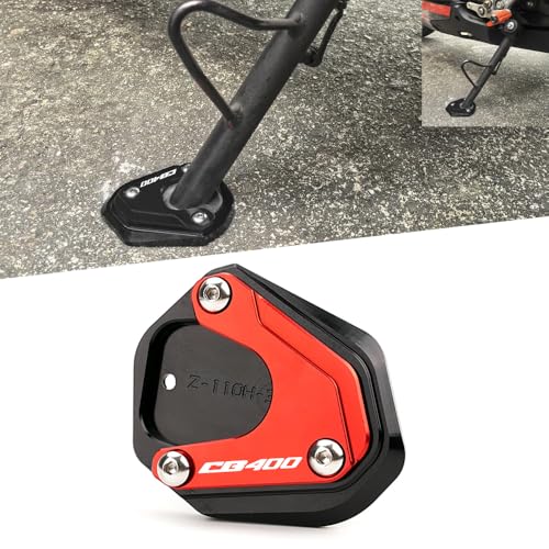 FOR CB400 CB400SF 1998-2024オートバイキックスタンド延長パッド サイドスタンド フットプレート