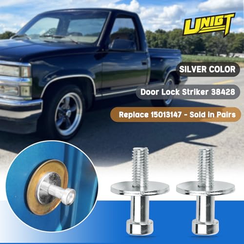 image for UNIGT Door Lock Striker 38428 Compatible with 1985-2002 Chevrolet K150