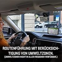 Garmin DriveSmart 66 MT-D – Navigationsgerät mit hellem 6 Zoll (15,2 cm) HD-Display, 3D-Europakarten mit Umweltzonen, Verkehrsinfos in Echtzeit via Digital Traffic, Sprach- und Fahrerassistenz – Ansicht 4