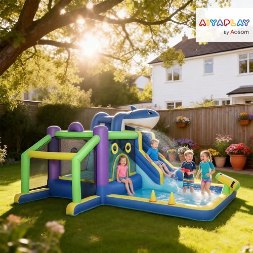 Parc aquatique gonflable de jardin pour activités été enfants - 2