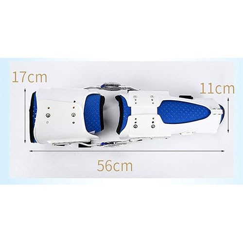 Miniatura 3 de Rodilla de cadera tobillo pie ortesis apoyo, ortesis de rodilla estabilizador articular, soporte fijo de pie de becerro totalmente ajustable,