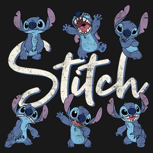 Disney Girl's Stitch Poses T-Shirt2