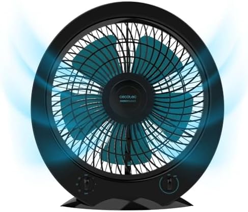 Brasseur D'air Ventilateur De Table Rétro Cecotec 25W - 63cm, 4 Pales, 2 Vitesses | Design Beige Soigné Ventilateur Silencieux Bureau Brasseur D'air Ventilateur De Table Rétro Cecotec 25W - 63cm, 4 Pales, 2 Vitesses | Design Beige Soigné Ventilateur Silencieux Bureau