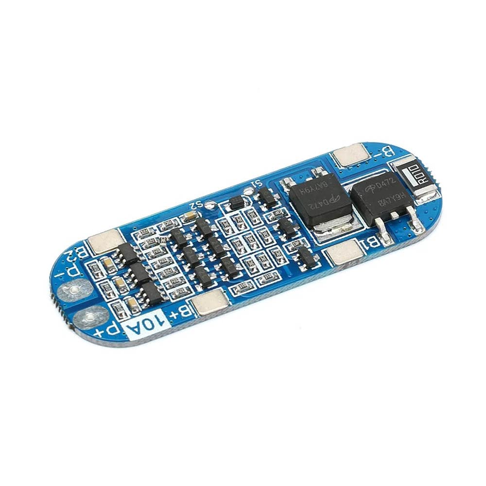 Rakstore 4Pcs 3S 10A 11.1V 12V 12.6V 18650 Lithium Lipo Cell Battery Charger Board Li-ion Battery Charging PCB BMS Protection Module