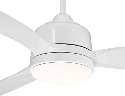 Miniatura 3 de Casa Vieja Ventilador de techo Tres Aurora moderno de 3 aspas para interiores y exteriores de 54 pulgadas con luz regulable, control remoto LED,