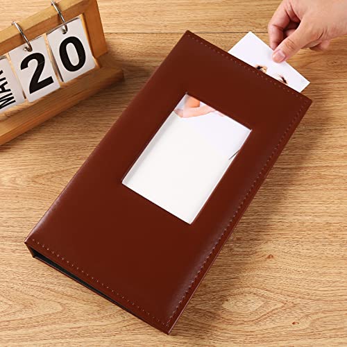 Vienrose Fotoalbum Einsteckalbum für 300 10x15 Fotos Lederbezug Extra Große Kapazität für Familien Hochzeit Jahrestag Baby Urlaub