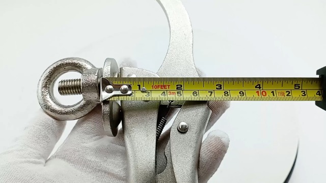 QWORK 9inch Drill Press Locking Clamp, 2 Pack, Fix Clamp, Strong