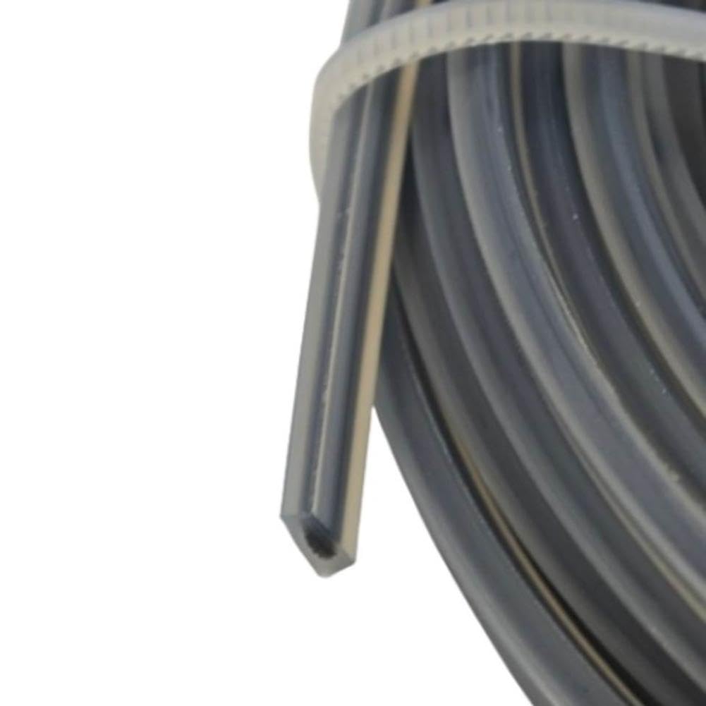 Sostituzione del Filo in Nylon Compatibile con la Testina del decespugliatore a Corda Quadrata per falciatura del Filo Debroussailleuse 2,7/3 mm(3.0mm x 15m-1pc)