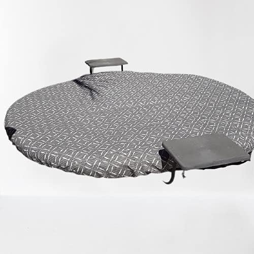 Outdoor Orbit Lounger Daybed Cover, Replacement Oval Daybed Cover with drawstring, Oval Sun bed replacement cover, COVER ONLY (daybed and cushion not included)