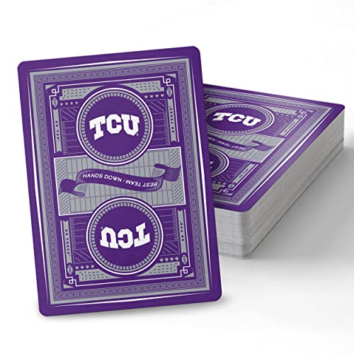 Image of YouTheFan NCAA Officially-Licensed Playing Cards - Original Artwork on All face Cards and Jokers - Team's Official Colors - Quality Linen Texture - Designed in The USA