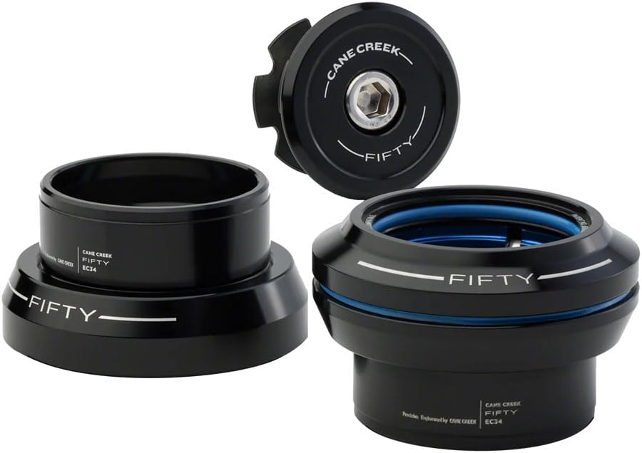 Cane Creek 50-Series Headset, EC34/28.6|EC34/30, Black