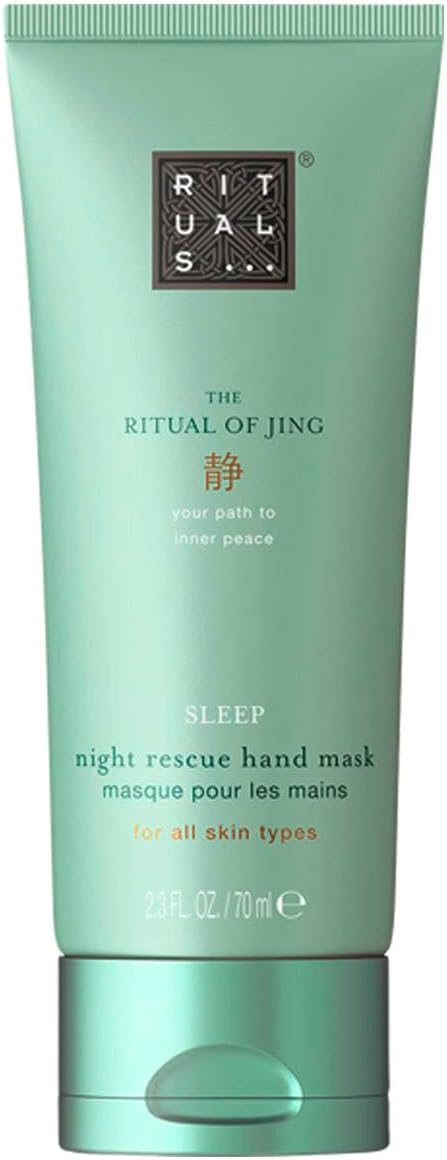 Jing Calming Hand Balm for Dry Skin - Nourishing Hand Lotion with Sacred Lotus & Jujube - 2.3 Fl Oz