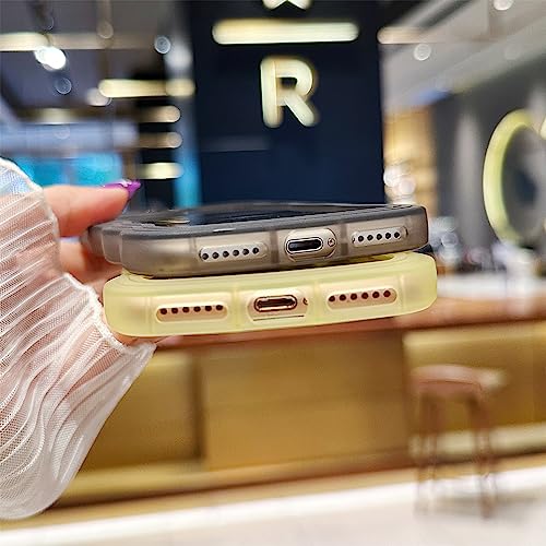 Image of Compatible with iPhone SE /7 /8 Case 4.7 inch, Cute Kawaii Curly Wave Frame Shape Soft Silicone Shockproof Protective Phone Cover for Women Girls, Clear /Blue