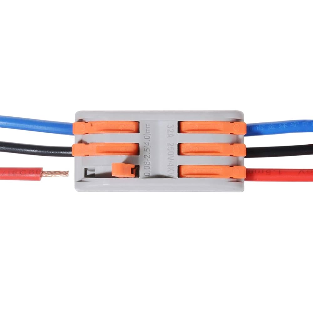 mispiga　ASKAPREMIUM SYMPHONICCONC2018 50pcs Conductor Compact Connectors Lever Wire Nut Electrical