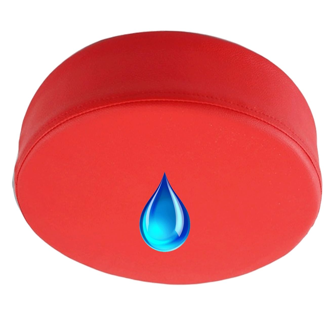 SDNAM Patio Waterproof Chair Seat Pad Comfortable Memory Foam Pad Round Outdoor Slip Chair Seat Cushion Thickened Leather Replacement Pad for Patio Furniture Home Garden(G12,1pc 40X40X5cm)