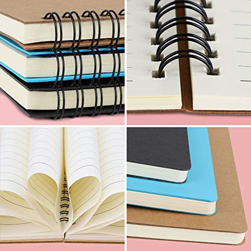 Hardcover-Ruled-Spiral-Notebook-EUSOAR-A5-3packs-55x83-Lined-Travel-Writing-Notebooks-Journal-Memo-Notepad-Sketchbook-Students-Office-Business-Diary-Ruled-Spiral-Book-Journal-3-Colors-Covers