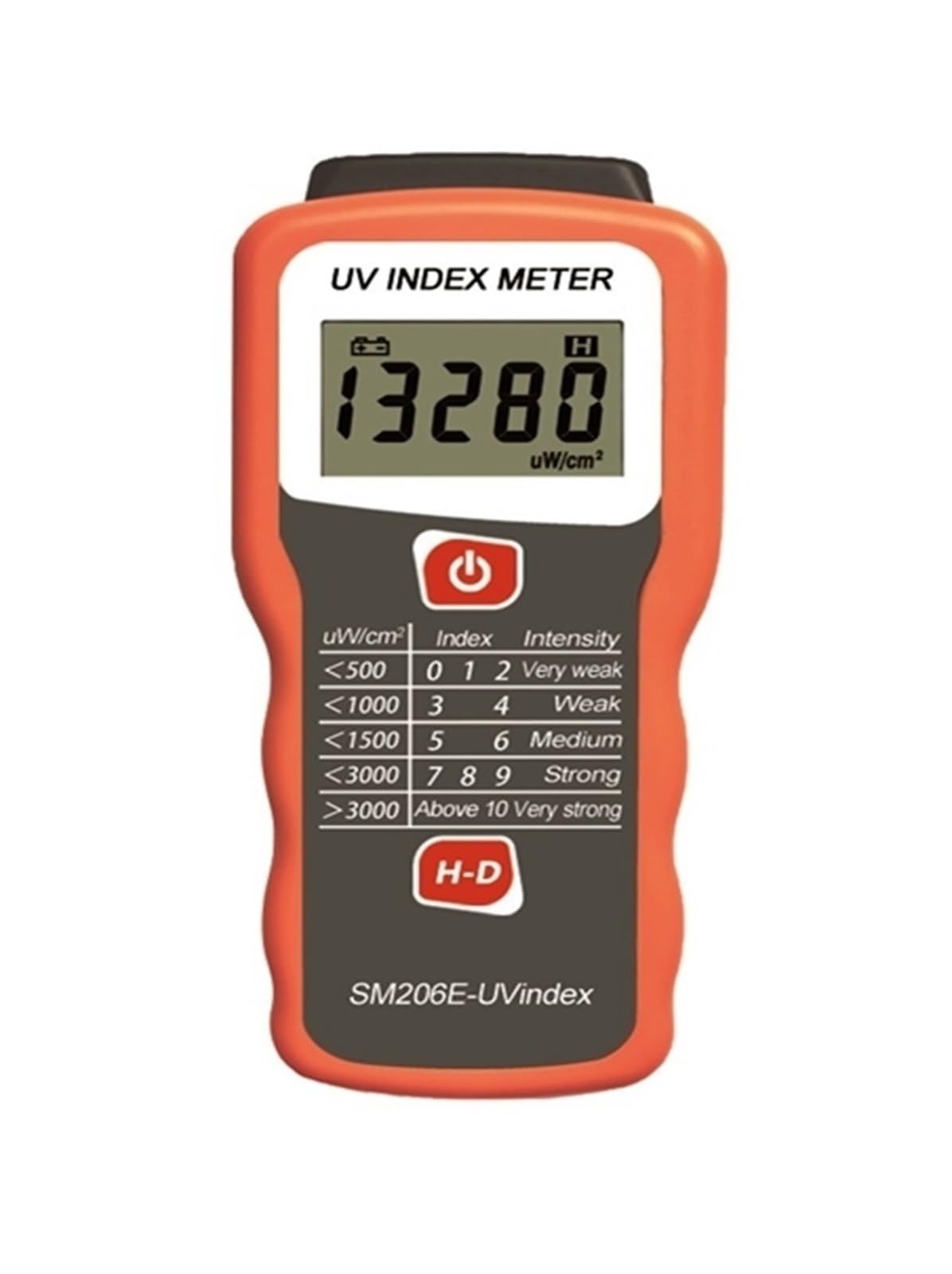 Gqnblvhzupdm One Color Uvb Meter Sm206e Uv Index Meter Digtial Ultraviolet Radiation Intensity Tester Uva Uvb In Sunlight Solar Film Blocking Detector