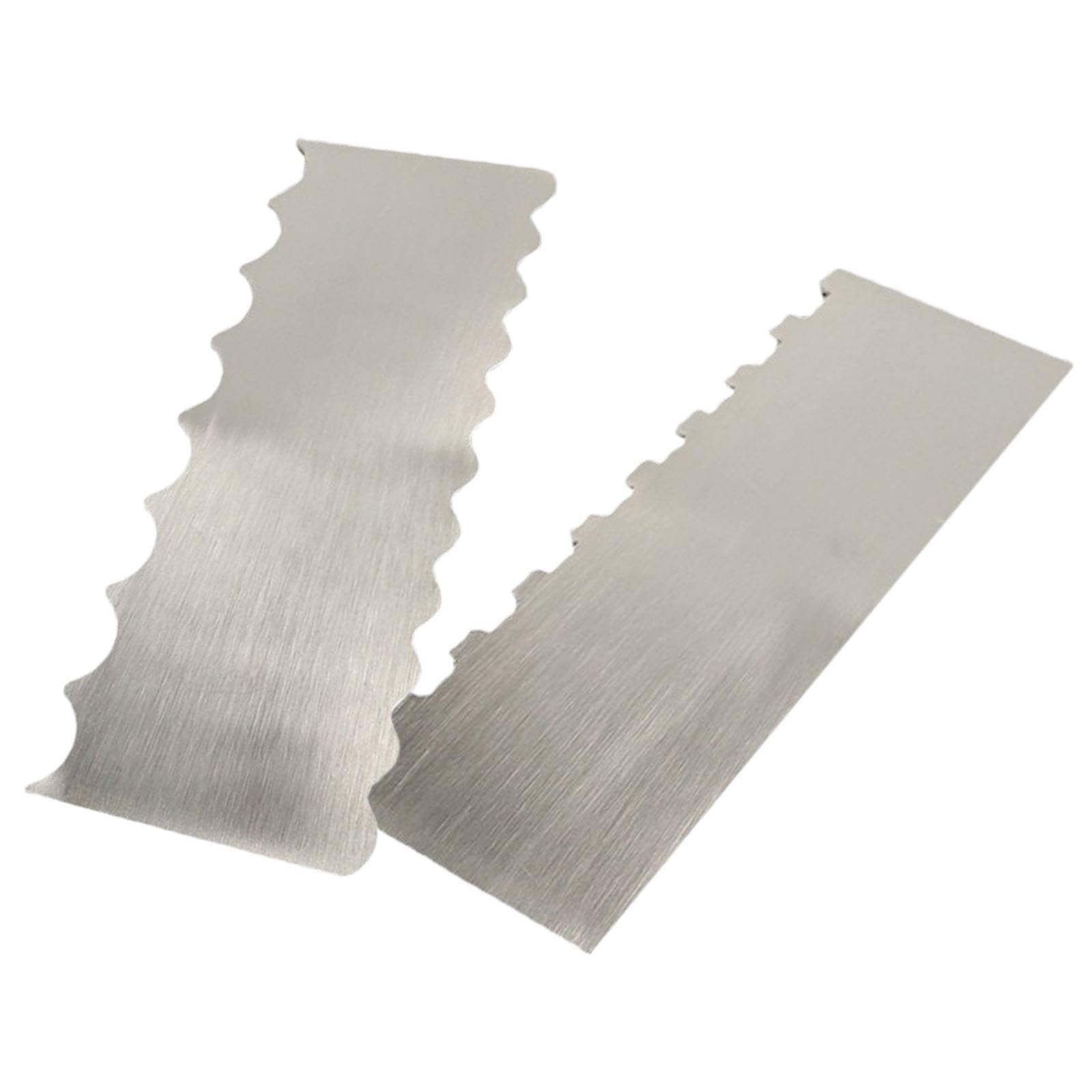 Juego de 5 peines para decoración de pasteles, 2 unidades, para glaseado de bordes de crema