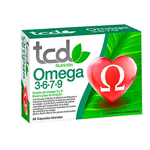 Tcuida Omega 3-6-7-9, 60Cápsulas