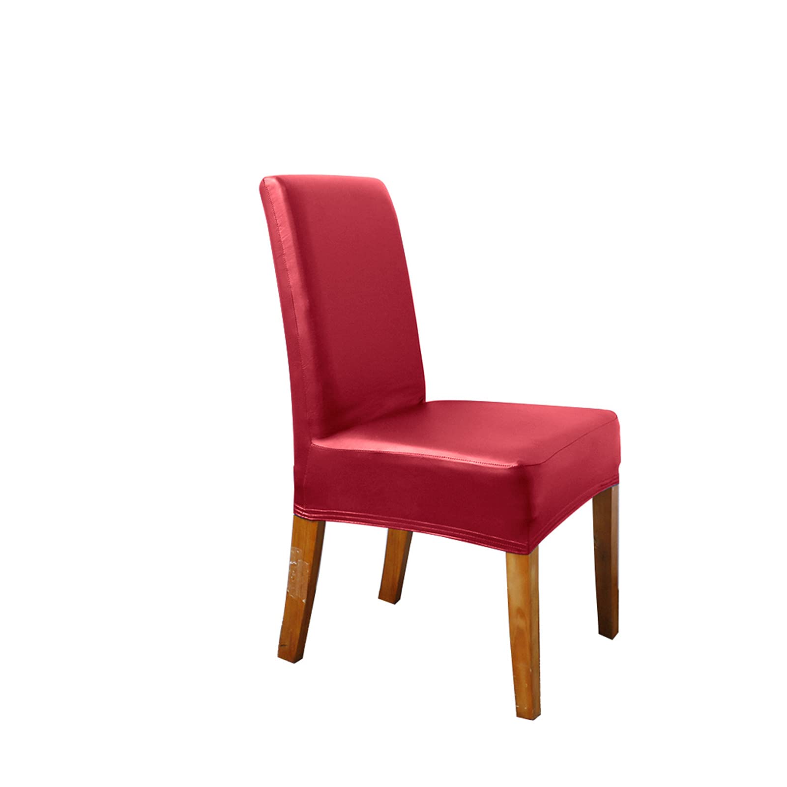 Housses de chaise de salle à manger haut de gamme en cuir PU