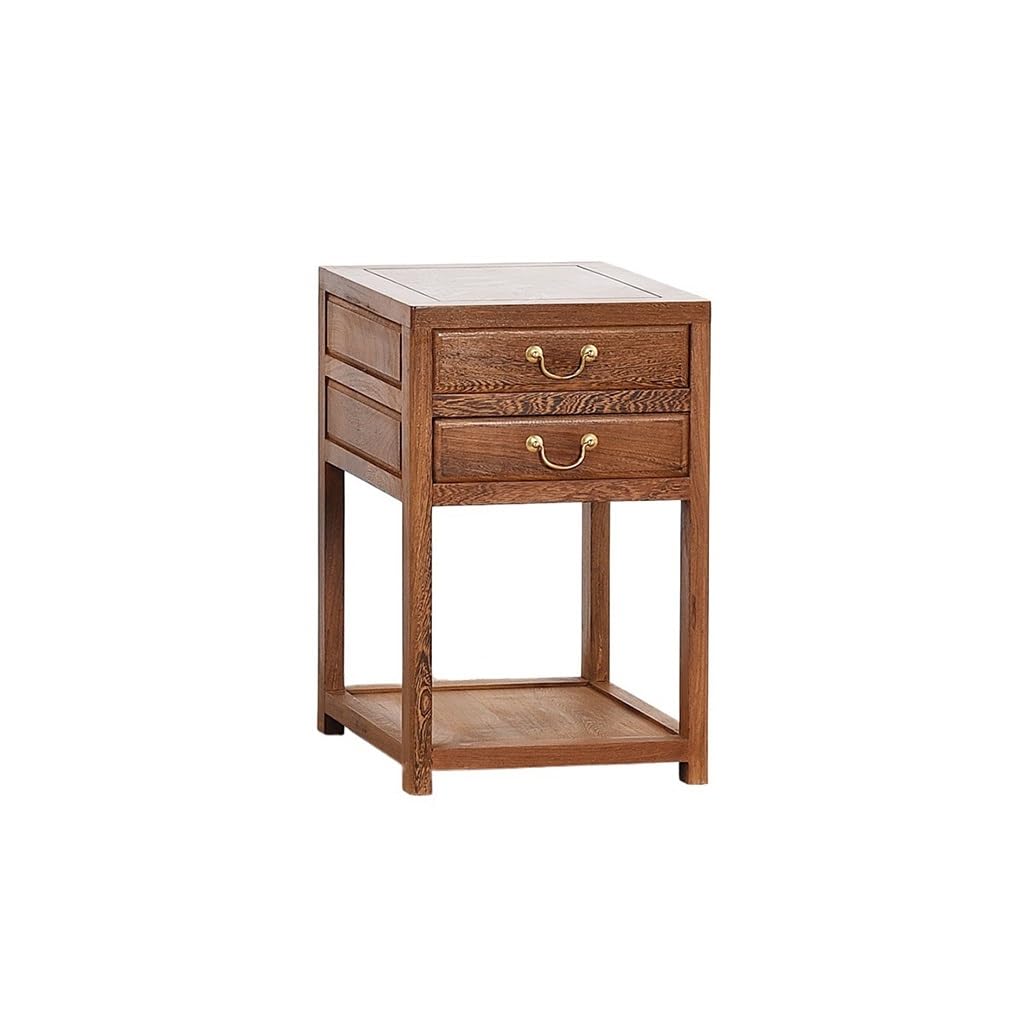 eexbz Sofa Wooden Small Coffee Table Living Room Small Square Table Chinese Style Sofa Side Table Corner Table Sofas for Living Room