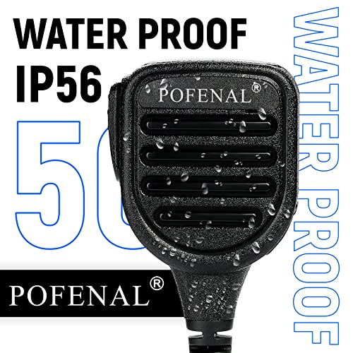 MIC de hombro remoto que evita interferencias por agua para radios Motorola XPR3300 y 3500 4