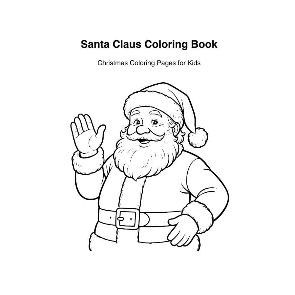 Christmas Magic- Coloring book: 25 Fun Holiday Coloring pages for Kids