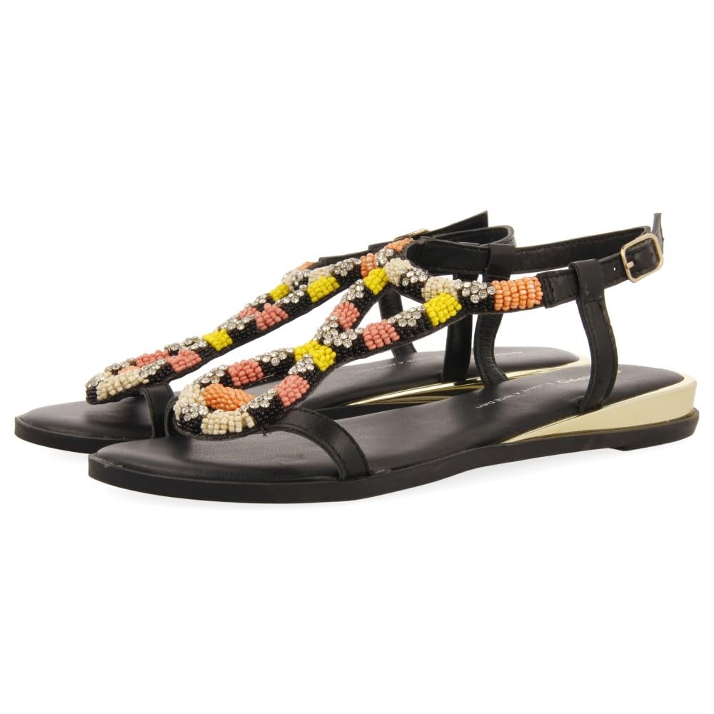 GIOSEPPO TILTON, Women's Flat Sandals, Multicoloured, 38 EU, multicoloured, 6 UK