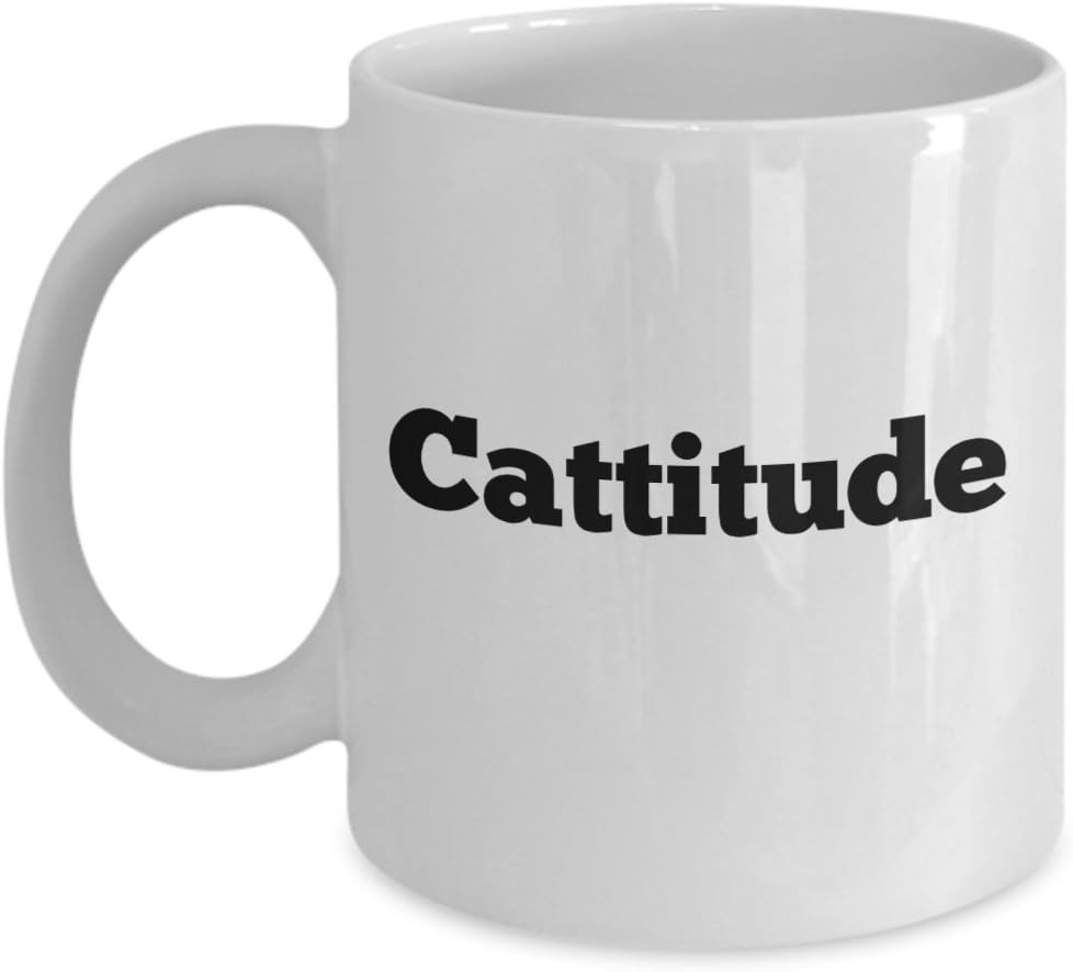 Cat Gifts for Cat Lovers Cattitude Birthday