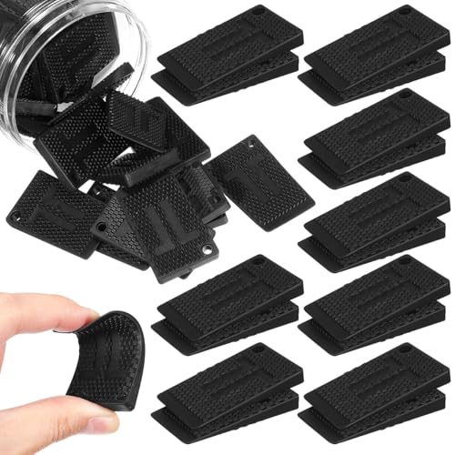 Cales pieds plastique Ciieeo stabilisateurs meubles sols inégaux
