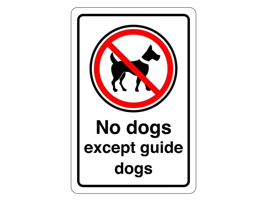 Beware Of Dogs Do Not Pet Sign 6 X 12 Non Rust By Signlady4u - Foto 7