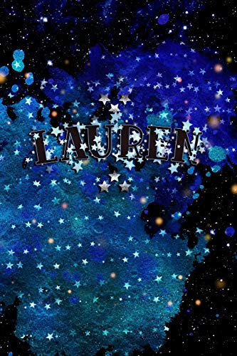 LAUREN: Personalized Writing Journal Gifts for Daughters and Grand Daughters - Girls, Women, Students, Teachers - A Keepsake Customized Notebook for ... With Your Unique Name Written in the Stars image 3